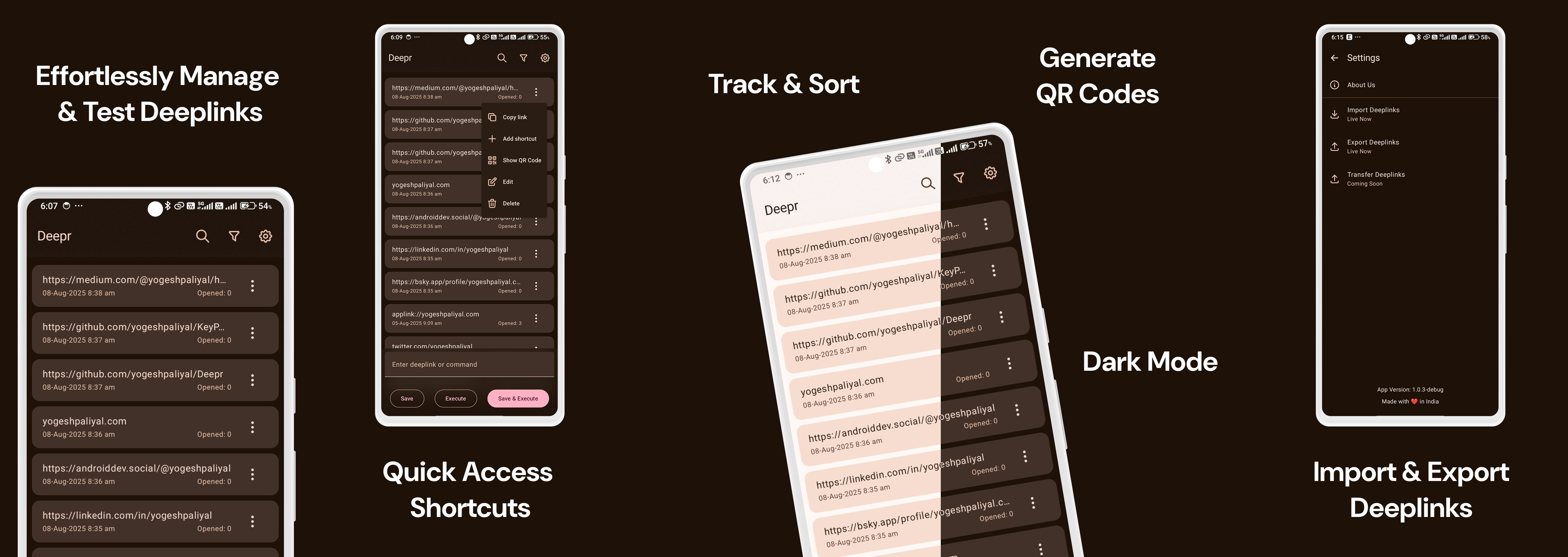 Deepr Android App Feature Graphic